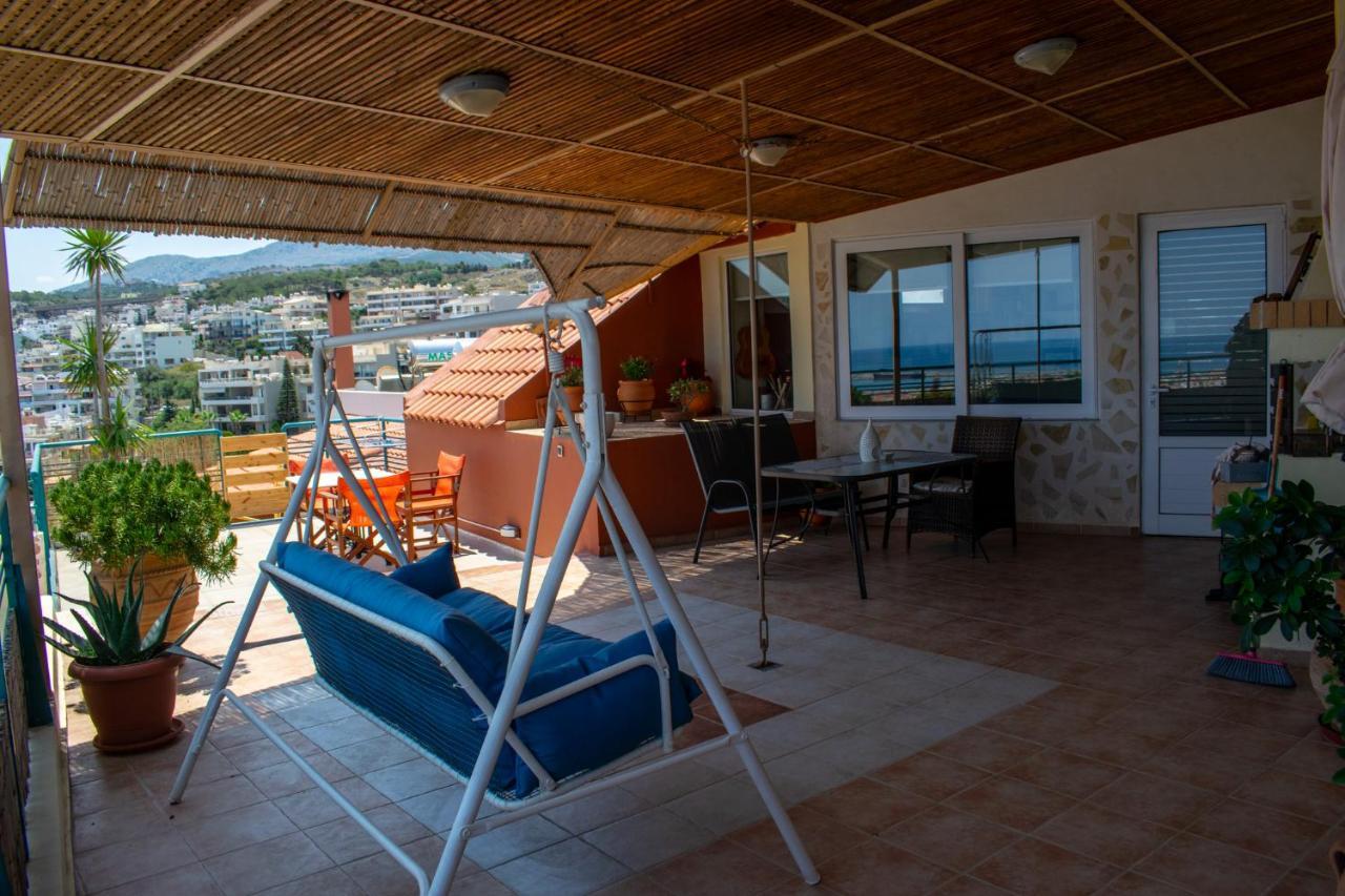Rooftop With Sea View In Central Rethymno ภายนอก รูปภาพ