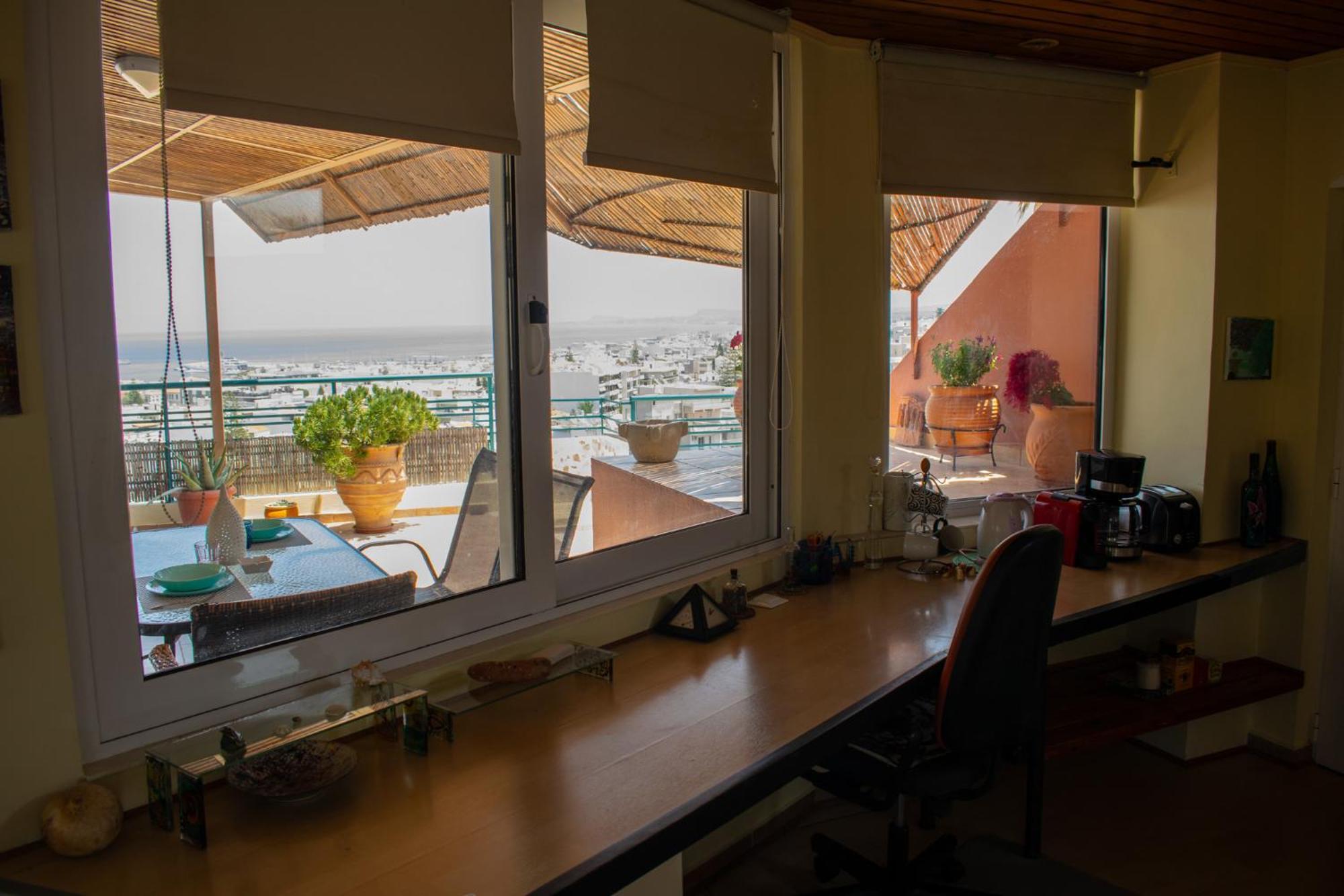 Rooftop With Sea View In Central Rethymno ภายนอก รูปภาพ